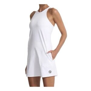 Vuori Volley Dress White Womens Sz XS Athletic Tennis Golf Mini Dress MSRP $108